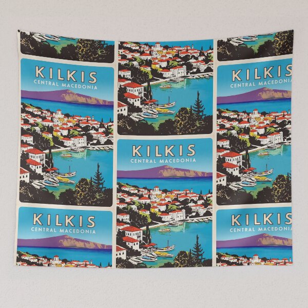 Item preview, Kilkis Central Macedonia Greece Vintage Travel Retro Tourism  designed and sold by TravelersGems.