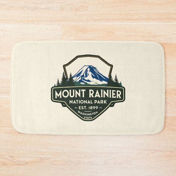 Item preview, Mount Rainier National Park - Washington - US  designed and sold by GoodOldVintage.