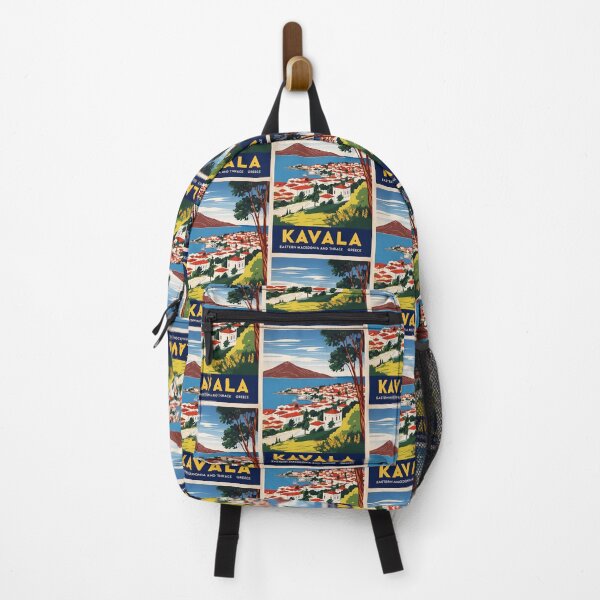 Item preview, Kavala Western Eastern Macedonia and Thrace Greece Vintage Travel Retro Tourism 2 designed and sold by TravelersGems.