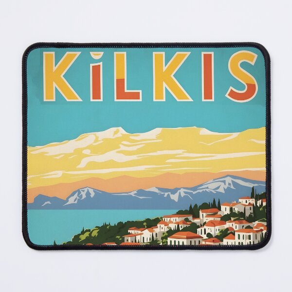 Item preview, Kilkis Central Macedonia Greece Vintage Travel Retro Tourism 2 designed and sold by TravelersGems.