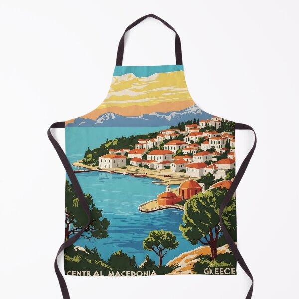 Item preview, Kilkis Central Macedonia Greece Vintage Travel Retro Tourism 2 designed and sold by TravelersGems.