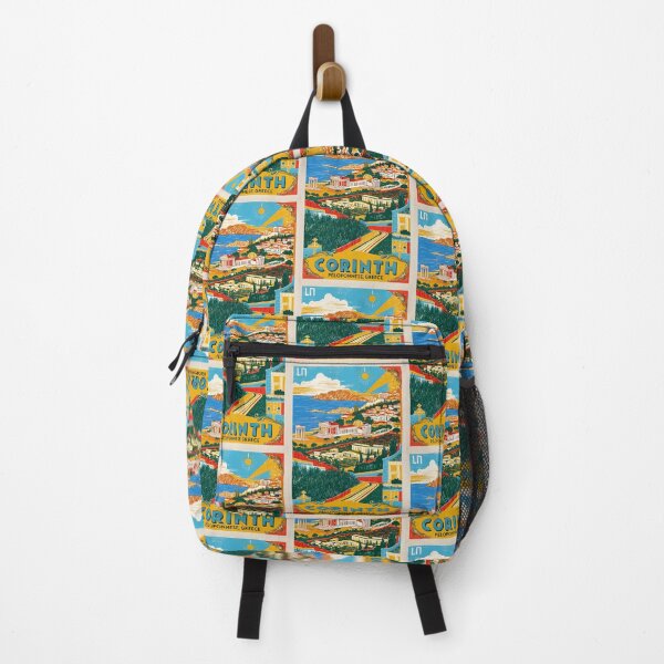 Item preview, Corinth Peloponnese Greece Vintage Travel Retro Tourism designed and sold by TravelersGems.