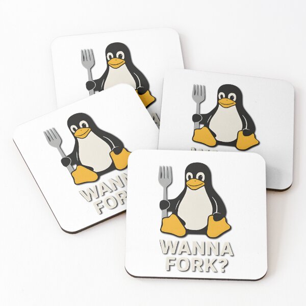 Item preview, Gift idea: Wanna Fork (Linux)? designed and sold by presentideaas.