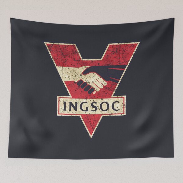 Item preview, 1984 George Orwell INGSOC  designed and sold by worldwarvintage.
