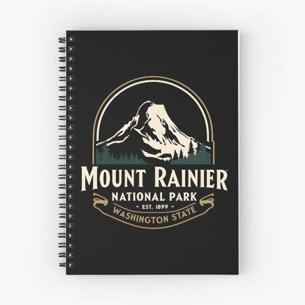 Item preview, Mount Rainier National Park - Washington - US  designed and sold by GoodOldVintage.