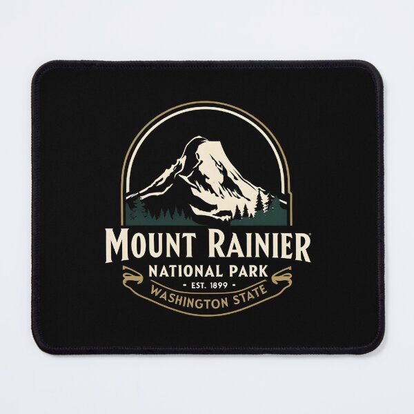 Item preview, Mount Rainier National Park - Washington - US  designed and sold by GoodOldVintage.