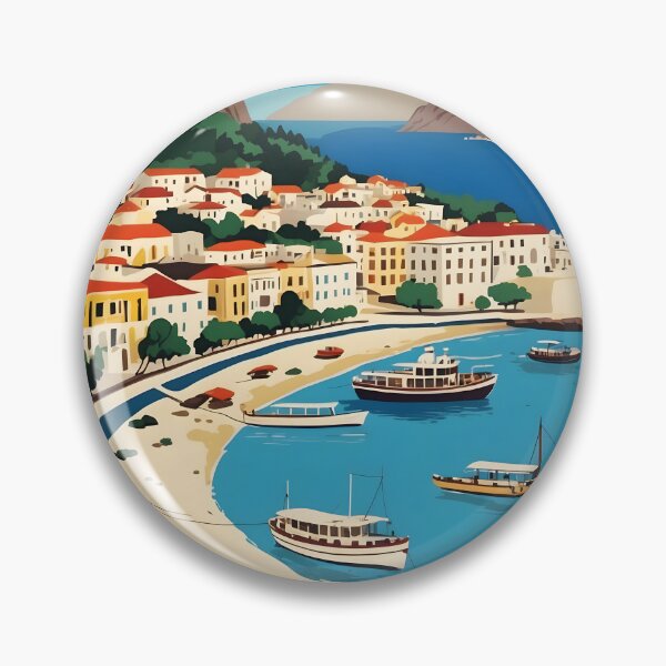 Item preview, Komotini Eastern Macedonia and Thrace Greece Vintage Travel Retro Tourism 2 designed and sold by TravelersGems.