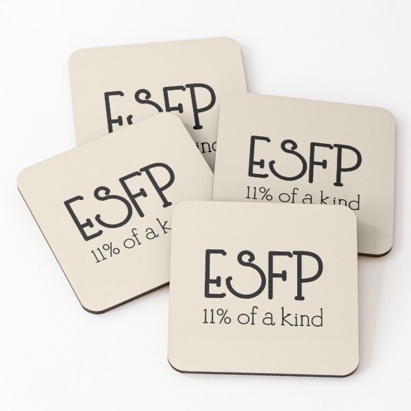 Item preview, ESFP 11% of A Kind | MBTI Personality Type | Life of the Party Quote Sticker  designed and sold by MysticMagpie.