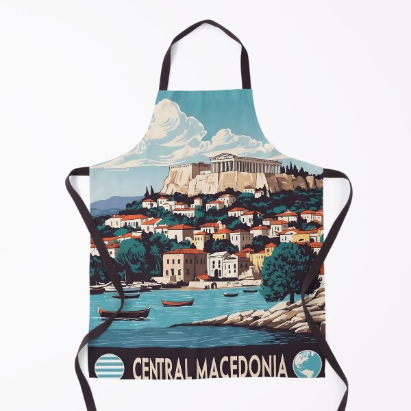 Item preview, Pylaia Central Macedonia Greece Vintage Travel Retro Tourism 2 designed and sold by TravelersGems.