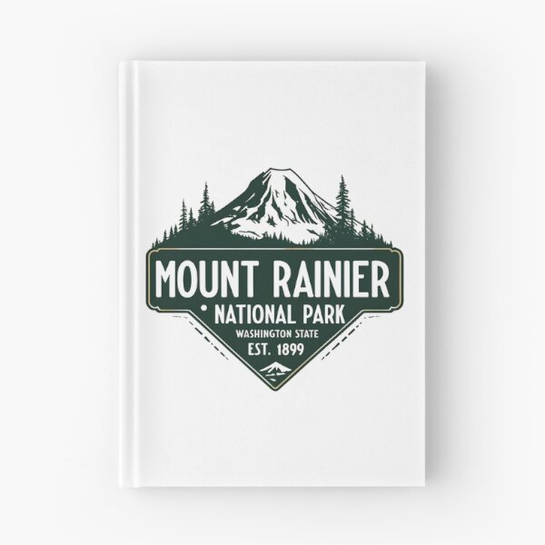 Item preview, Mount Rainier National Park - Washington - US  designed and sold by GoodOldVintage.