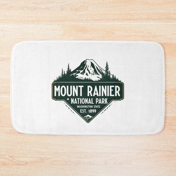 Item preview, Mount Rainier National Park - Washington - US  designed and sold by GoodOldVintage.