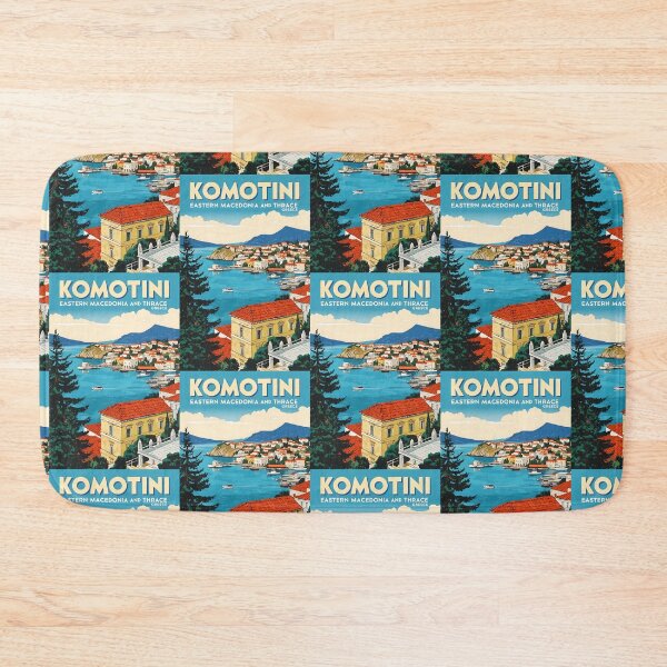 Item preview, Komotini Eastern Macedonia and Thrace Greece Vintage Travel Retro Tourism designed and sold by TravelersGems.