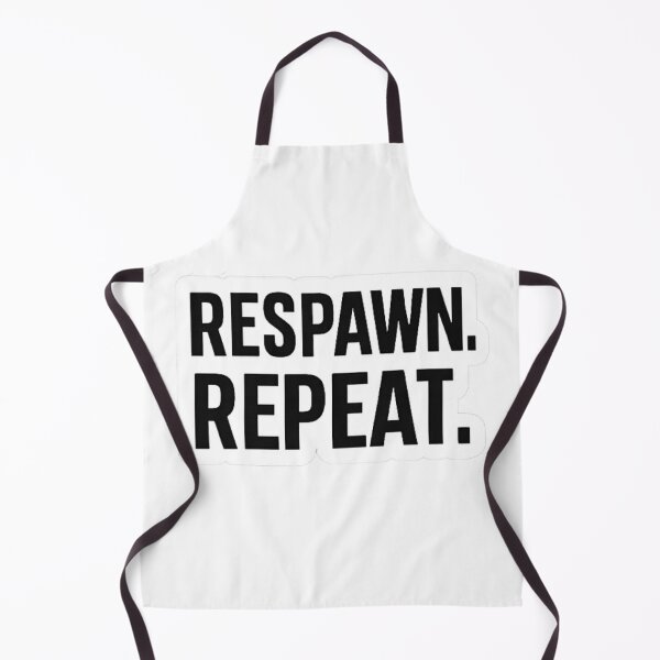 Item preview, Respawn Repeat - Minimal Gamer Phrase designed and sold by pommyyark.