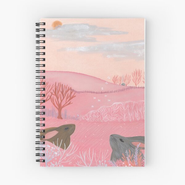 Item preview, Spring Dawn with Hares | Watership Down Inspired Illustration by Jemma Jamie Skidmore designed and sold by Jemma Jamie Skidmore.