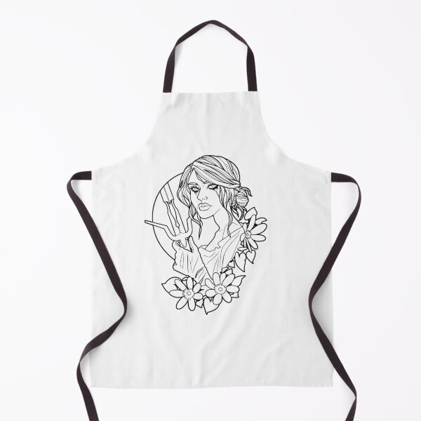 Item preview, Ciri Witcher 3 (Black Lines) designed and sold by nirners.