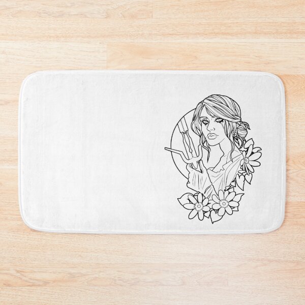 Item preview, Ciri Witcher 3 (Black Lines) designed and sold by nirners.