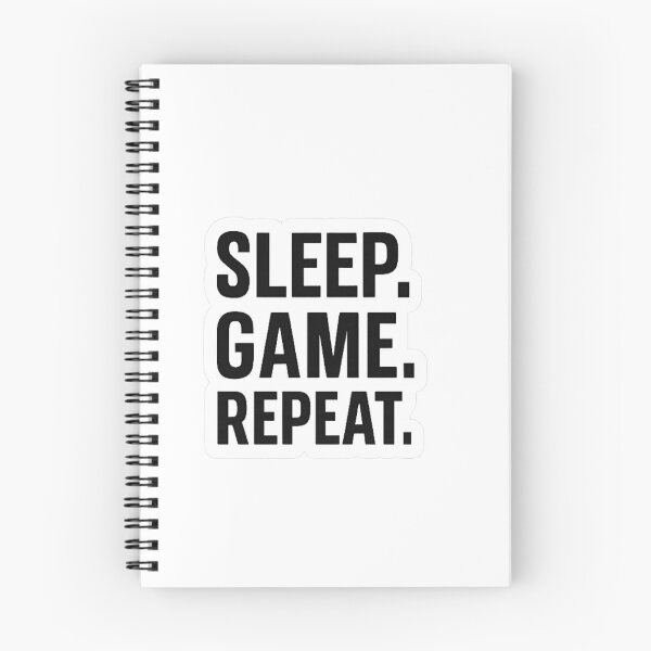 Item preview, Sleep Game Repeat - Gamer Life Cycle designed and sold by pommyyark.