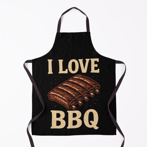 Item preview, I Love BBQ – Smoked Ribs Design designed and sold by SteadyRolling.