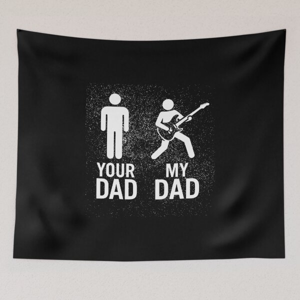 Item preview, Your Dad / My Dad – Funny Stick Figure Comparison Design designed and sold by sssweetness.