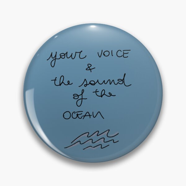 Item preview, "your voice & the sound of the ocean" love writing designed and sold by jolesartt.