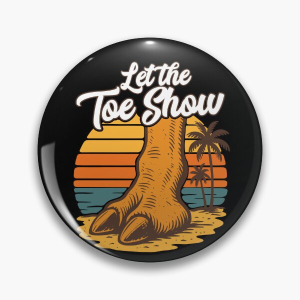 Item preview, Camel Toe Let the Toe Show Funny Beach Meme designed and sold by wrestletoys.