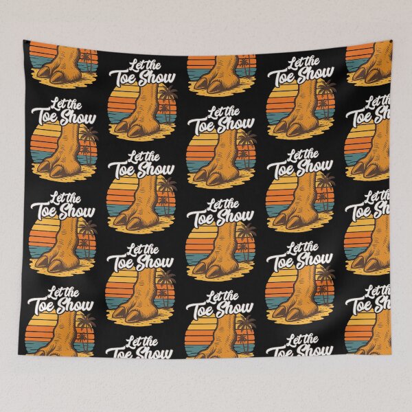 Item preview, Camel Toe Let the Toe Show Funny Beach Meme designed and sold by wrestletoys.
