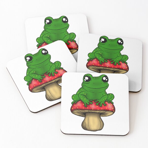 Item preview, Froggy mushroom designed and sold by Anydem.