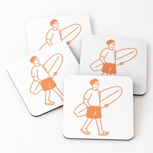 Item preview, Surfer Dude Line Art – Minimal Scandinavian Vibe designed and sold by relate Studios.