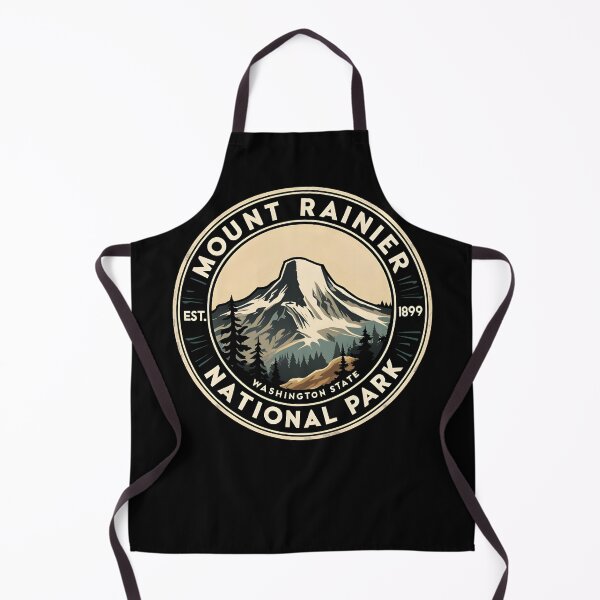 Item preview, Mount Rainier National Park - Washington - US designed and sold by GoodOldVintage.