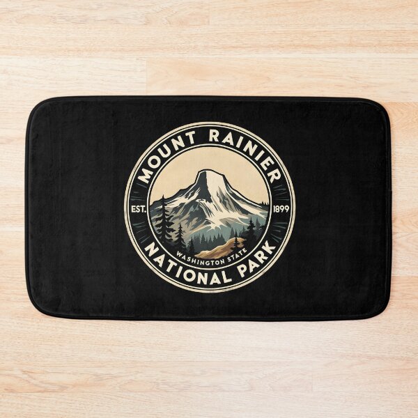 Item preview, Mount Rainier National Park - Washington - US  designed and sold by GoodOldVintage.