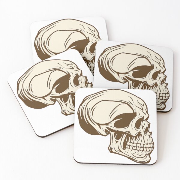Item preview, Vintage Anatomical Skull Side Profile Illustration designed and sold by ArtfulWeave.