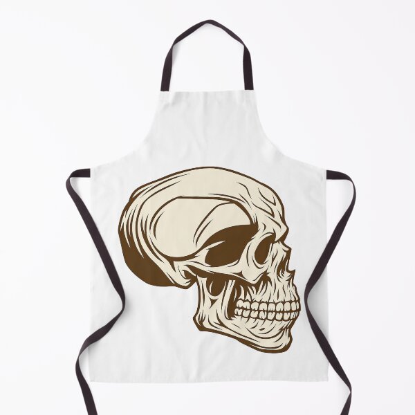 Item preview, Vintage Anatomical Skull Side Profile Illustration designed and sold by ArtfulWeave.