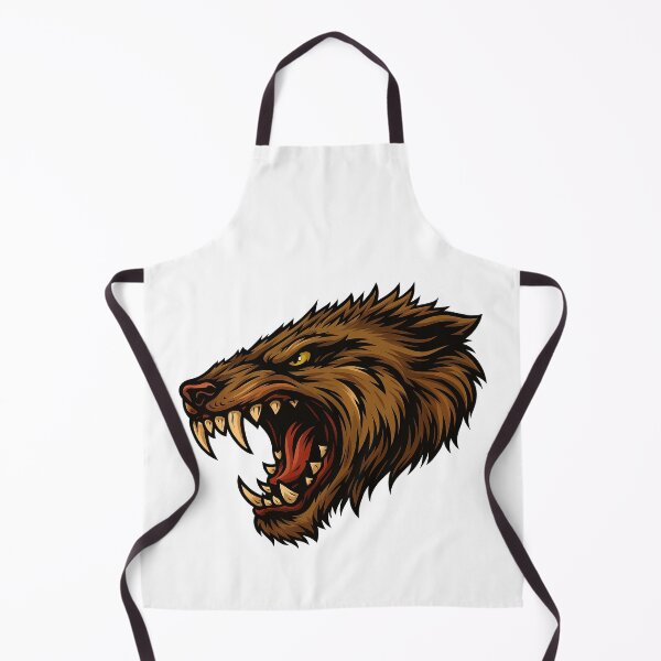 Item preview, Ferocious Roaring Bear Head Traditional Tattoo Art designed and sold by ArtfulWeave.