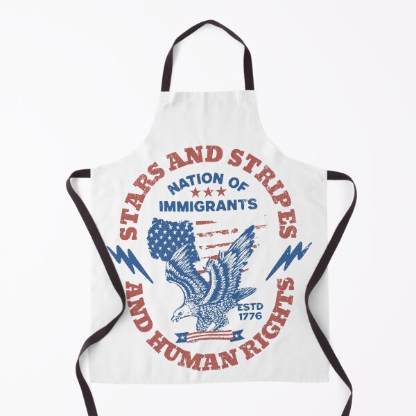 Item preview, Stars and Stripes and Human Rights Tee, Immigrant Rights Fourth of July Shirt, Comfort Colors 4th of July Nation of Immigrants Shirt Liberal designed and sold by DunciOcukino.