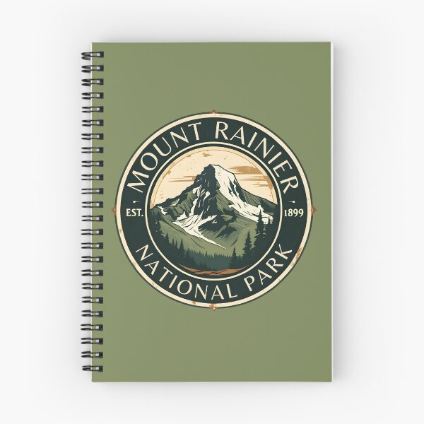 Item preview, Mount Rainier National Park - Washington - US  designed and sold by GoodOldVintage.