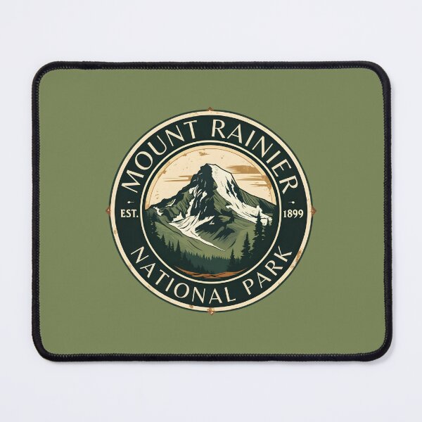 Item preview, Mount Rainier National Park - Washington - US designed and sold by GoodOldVintage.