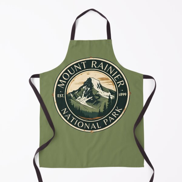 Item preview, Mount Rainier National Park - Washington - US designed and sold by GoodOldVintage.