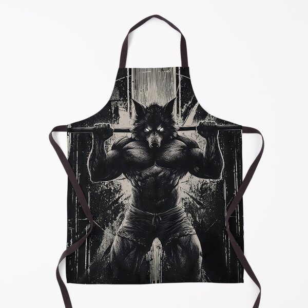 Item preview, Lone Wolf Deadlift Beast designed and sold by AI-Only Creations.