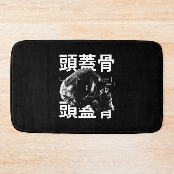 Item preview, black robot skull head of  machine in sci-fi japan cyberpunk futuristic theme designed and sold by CYBER-ROR.