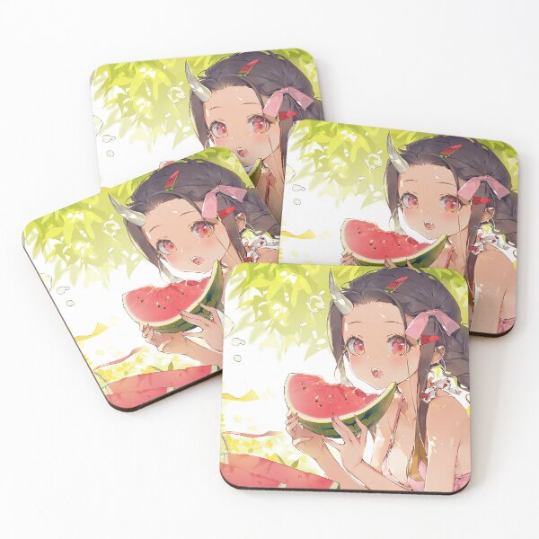 Item preview, Nezuko Watermelon cute  designed and sold by brnlz.