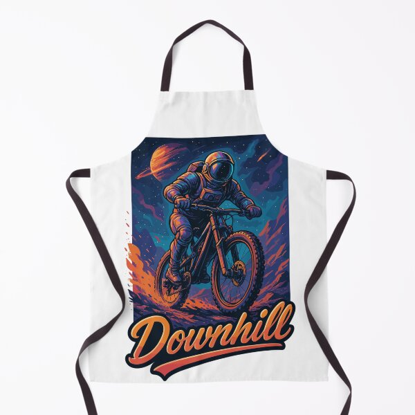 Artikelvorschau, MTB Mountainbiking Downhill Astronaut Geschenk entworfen und verkauft von Pineapple-Tree.