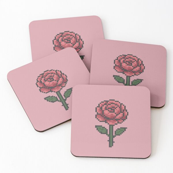 Item preview, Pixel Peony Flower – Retro 8-Bit Boss Level Bloom designed and sold by Planthem.