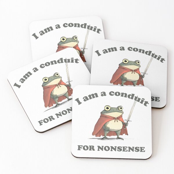 Item preview, I Am a Conduit for Nonsense T-shirt. Comfort Colors Funny Weirdcore Sayings Unique Tshirt Tee Adults Men Women Meme Graphic Humor Sarcastic designed and sold by CrinoSwice.