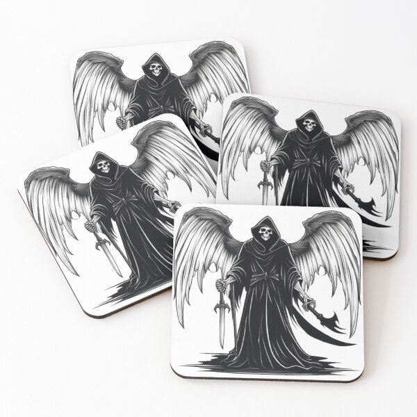 Aperçu de l'œuvre Angel of Death désigne ? créée et vendue par MeowLoka ⭐⭐⭐⭐.