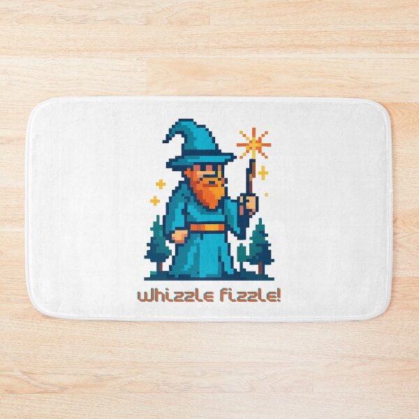 Item preview, 8-bit wizard open source designed and sold by EmsiPrintVault.