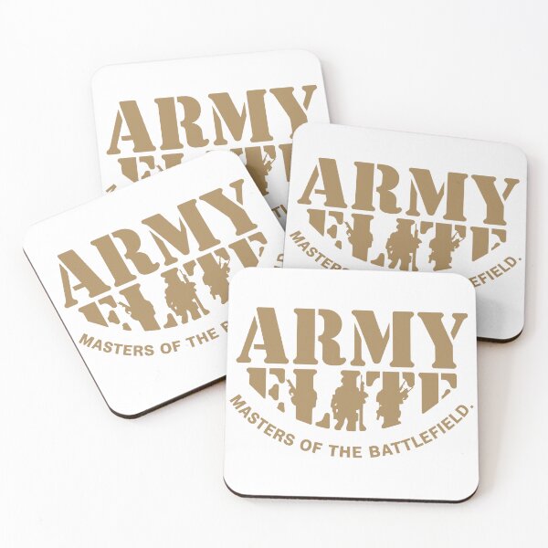 Item preview, Army Elite – Masters of the Battlefield Military Design designed and sold by SohaTrends.