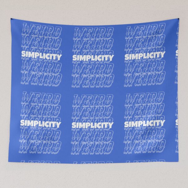 Item preview, Weird SIMPLICITY – Minimalist But Chaotic Art Print designed and sold by LoversEyes.