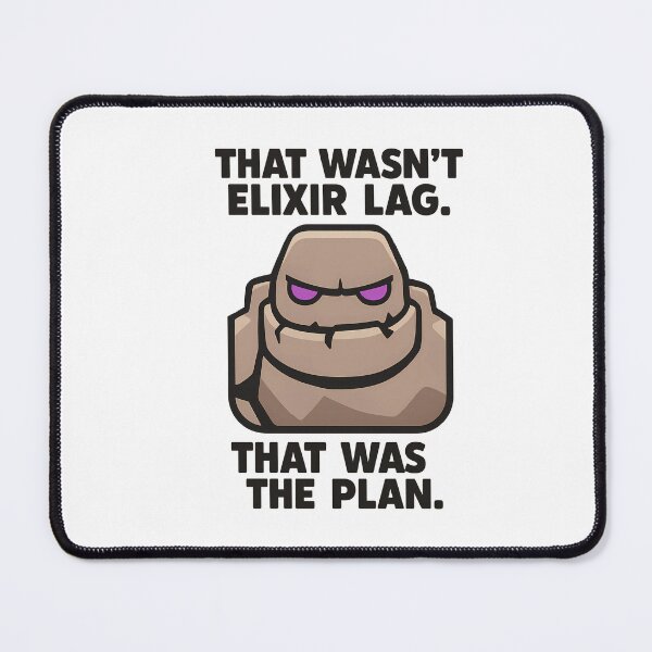 Item preview, That Wasn’t Elixir Lag – Sneaky Golem Meme Shirt designed and sold by TyxShop.