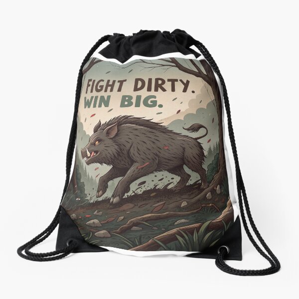 Item preview, FIGHT DIRTY WIN BIG  designed and sold by WILDWEAR COLLECTION.