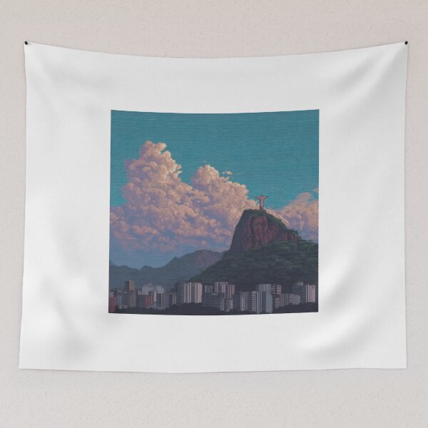 Item preview, Carioca Vista: A Retro Horizon designed and sold by Enea Kelo.